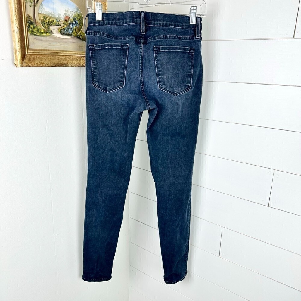Frame Denim Le Skinny de Jeanne Manor Ave Mid Rise Size 28 - Picture 2 of 6